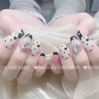 ネイル 🌻ハサミ ✂️のネイルデザイン