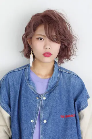 ミディアム 中野 恵脩のヘアスタイル