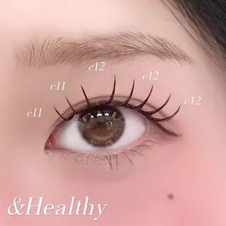 マツエク・マツパ 上下エクステ/束感 🎀Luaのマツエク・マツパデザイン