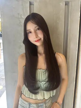 ミディアム カラー 💎透明感カラー特化 💎TAISEIのヘアスタイル