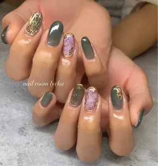 ネイル ネイルルームリッカ 𝐦𝐚𝐲𝐮のネイルデザイン