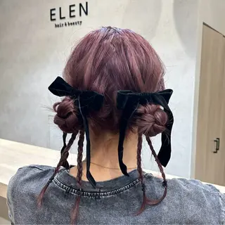 カラー ヘアアレンジ nanami ¦髪質改善¦ブリーチのヘアスタイル