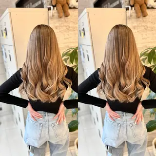 ロング Y Uのヘアスタイル