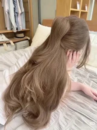 カラー 透明感うる艶カラー 🤍MANAMIのヘアスタイル