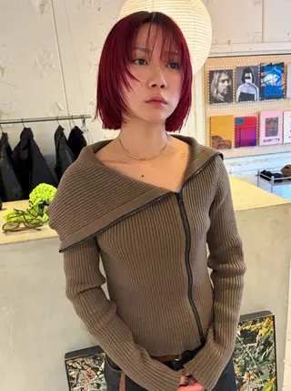 ショート カラー 村上雅人 ナチュラルモードのヘアスタイル