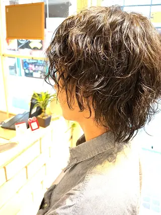 パーマ にしきたメンズ NAGIのヘアスタイル