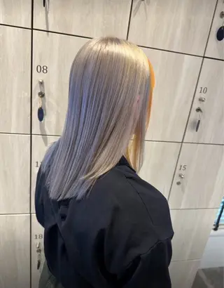セミロング 國分 正樹のヘアスタイル
