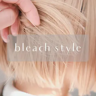 ミディアム カラー ブリーチカラーが人気 onnuのヘアスタイル
