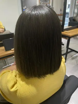 ミディアム anB Bのヘアスタイル
