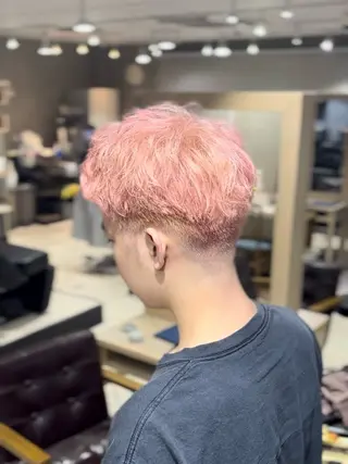 ショート カラー ルーツカラー/ デザインカラー/井川のヘアスタイル