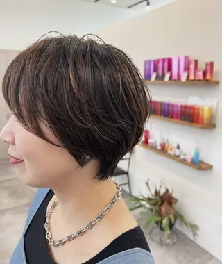 ショート カラー ✨NOMAD印西✨ 黒川勇輝のヘアスタイル
