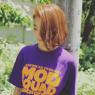 ショート カラー 藤田 衣子のヘアスタイル