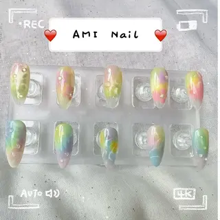 ミディアム AMI Nailsalonのネイルデザイン