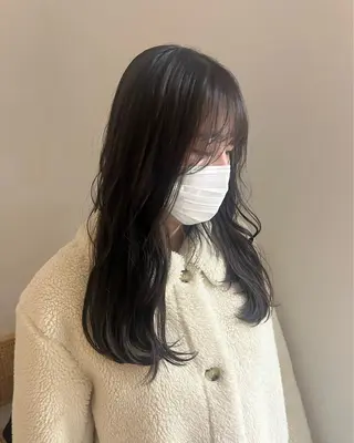 ロング カラー person♡kii マオのヘアスタイル