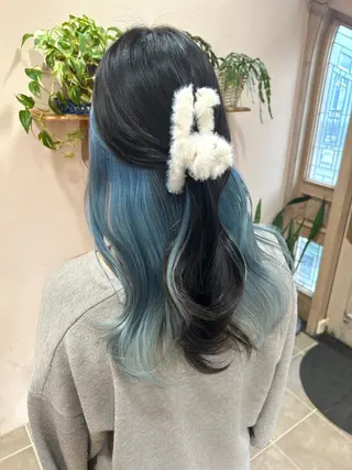 ミディアム mayu .のヘアスタイル