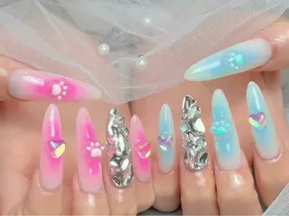 ネイル マジック ミラーのネイルデザイン