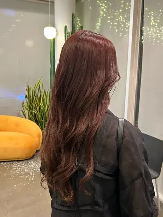 ロング カラー ヘアアレンジ 🌼REINA🌼 毛流れカット🌼赤坂のヘアスタイル
