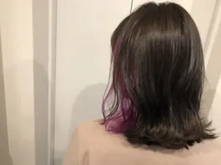 セミロング カラー hair salon mementoのヘアスタイル