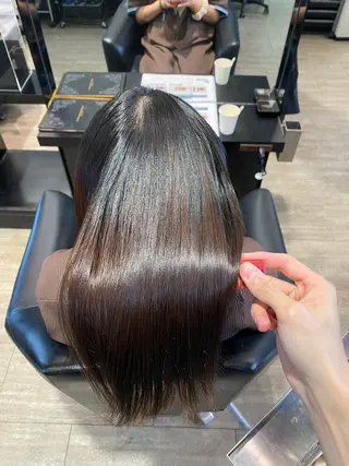 ロング 水野 聖哉のヘアスタイル