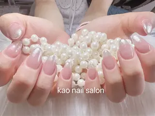ネイル kao nail マグネット/長さだしのネイルデザイン