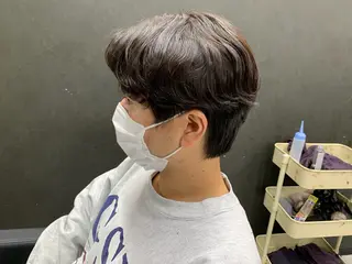 パーマ メンズ bateau よしきのヘアスタイル