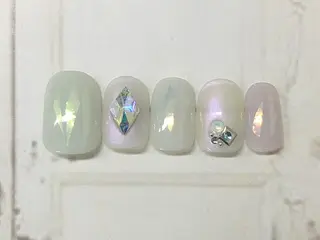 ショート カラー ネイル chéri sinagawaのネイルデザイン