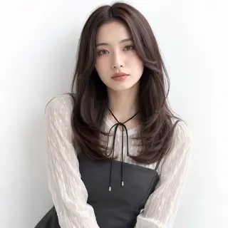 ロング 銀座/モテ🤍垢抜け レイヤー/ナナコのヘアスタイル