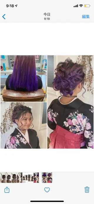 ショート カラー パーマ ヘアアレンジ メンズ ネイル 豊橋美容院 ソンリエのヘアスタイル