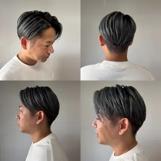 ショート カラー メンズ 茅ヶ崎 IHHI✂️⸒⸒堀のヘアスタイル