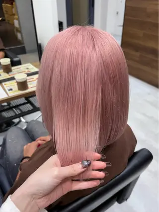 ショート ENA💗NEXT /ハイトーンエクステのヘアスタイル