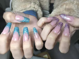 ネイル na🎀🎀na ちゅるちゅるのネイルデザイン