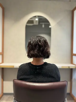 ショート くせ毛カット終着点 カワサキトオル溝の口のヘアスタイル