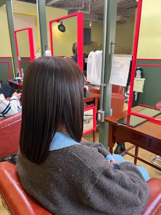 ミディアム ハイライト/艶カラー /レイヤー🌼阿部のヘアスタイル