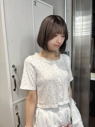 ショート カラー 玖須 綾音 /柔らかい海外ヘア♡のヘアスタイル