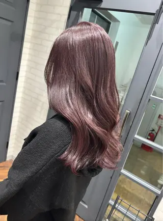 ロング カラー ヘアアレンジ kei🤎ベージュ /透明感カラー/博多のヘアスタイル