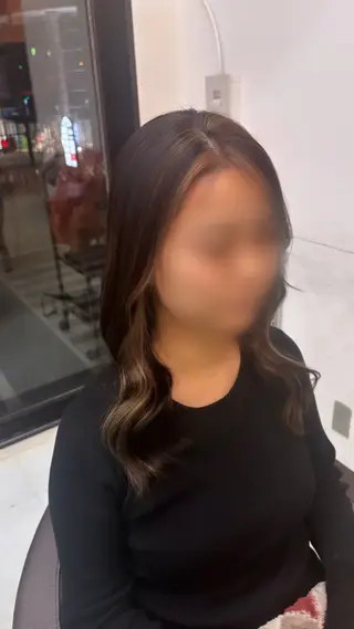 ロング WiLL 梶岡日菜のヘアスタイル