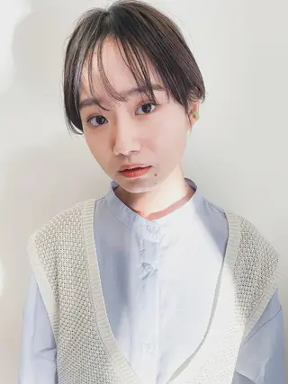ショート カラー BASSA 下井草店のヘアスタイル
