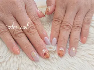 ネイル メンズ ロング ✯.。 arbre nail 。✯.のネイルデザイン