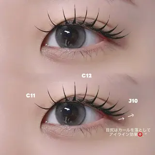 マツエク・マツパ LASH Muse AKOのマツエク・マツパデザイン
