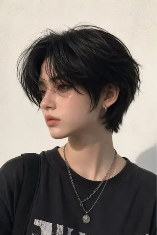 ショート Mio/韓国風/ ショートカットのヘアスタイル