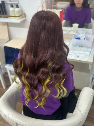 ロング エクステ/ハイトーン /ミサキのヘアスタイル