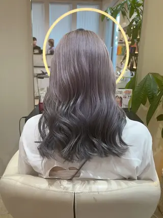 ロング Ashanti 有川のヘアスタイル