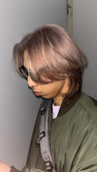 カラー 亀田 魁翔のヘアスタイル