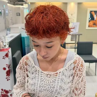 ショート 🇰🇷韓国ワンホン カラー🎀✨️AYUのヘアスタイル