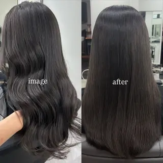 カラー 宮島 華湖のヘアスタイル