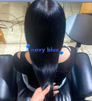 ロング カラー oriha .のヘアスタイル