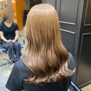 セミロング カラー 透明感カラー🌿 グレージュ🐺陽介のヘアスタイル