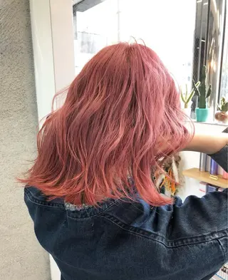 ミディアム カラー マエダ シュンのヘアスタイル