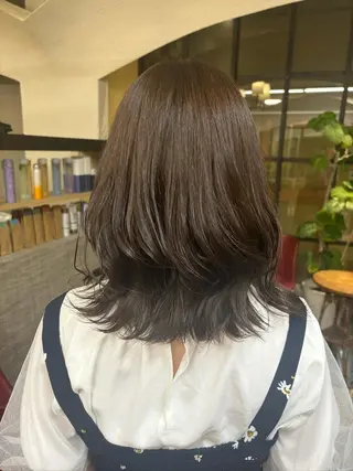 セミロング zerohair むらなかあやね🐰ᩚのヘアスタイル
