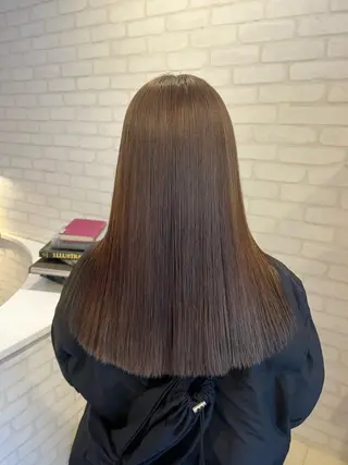 ロング カラー 阿部 うららのヘアスタイル